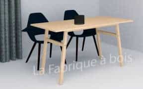 réaliser une table en bois massif : simple et bon marché