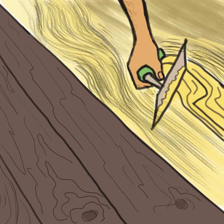 Guide illustré comment coller un parquet en bois massif — free download